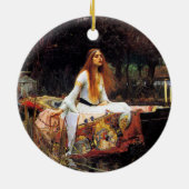 Waterhuis The Lady of Shalott Ornament (Achterkant)