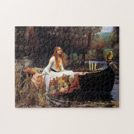 Waterhuis The Lady of Shalott Puzzle Legpuzzel (Horizontaal)