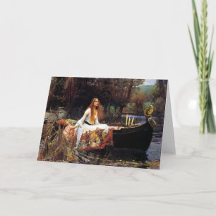 Waterhuis The Lady of Shalott Wenskaart Kaart