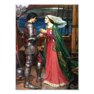 Waterhuis Tristan en Isolde Print Foto Afdruk