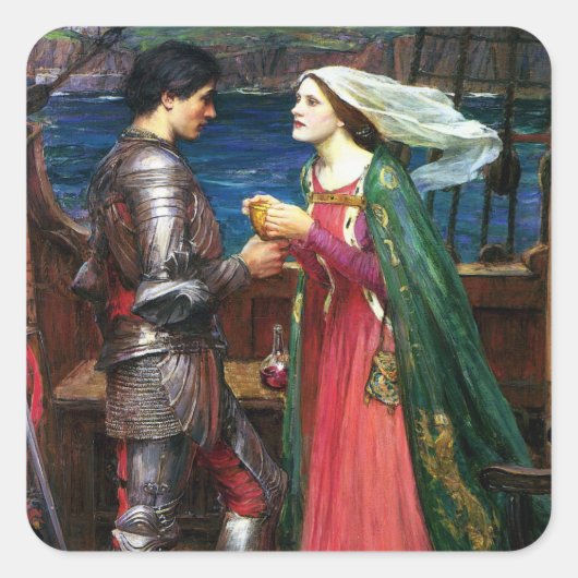 Waterhuis Tristan en Isolde Stickers (Voorkant)