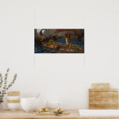 Waterhuis - Ulysses en Sirens Poster (Keuken)