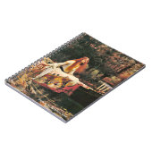 Waterhuisdame van Shalott Gepersonaliseerd Notitieboek (Linkerzijde)