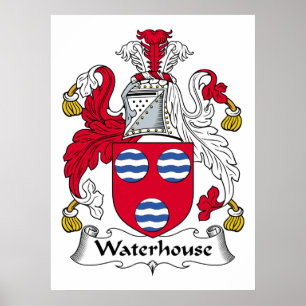 Waterhuisfamilie Crest Poster