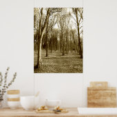 Waterhuizen Wood Poster (Keuken)