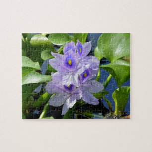 Waterhyacinth Lavender Flower Puzzle Legpuzzel