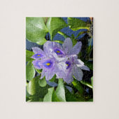 Waterhyacinth Lavender Flower Puzzle Legpuzzel (Verticaal)