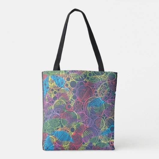 waterig neuron tote bag (Achterkant)