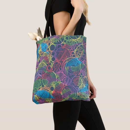 waterig neuron tote bag (Dichtbij)