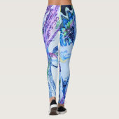 Waterig Wonderslandschap Leggings (Achterkant)