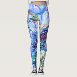Waterig Wonderslandschap Leggings