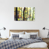 Waterige Bossen Canvas Afdruk (Insitu (Slaapkamer))