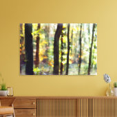 Waterige Bossen Canvas Afdruk (Insitu (Woonkamer))