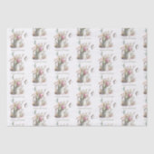 Watering Can Flowers & Dragonflies Waterverf Tissuepapier (Voorkant)