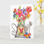 Watering is mogelijk - Opmerking: kaart (Gele Bloem)