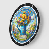 Watering kan bloem welkomstklok grote klok (Hoek)