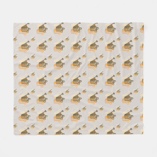  watering kan lanket binden fleece deken (Voorkant (Horizontaal))