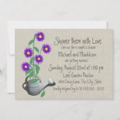 Watering kan paren douchen kaart (Voorkant)