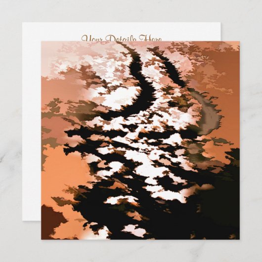 WATERINVITATIE (Voorkant / Achterkant)