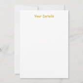 WATERINVITATIE (Achterkant)