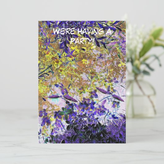 WATERINVITATIE (Staand voorkant)