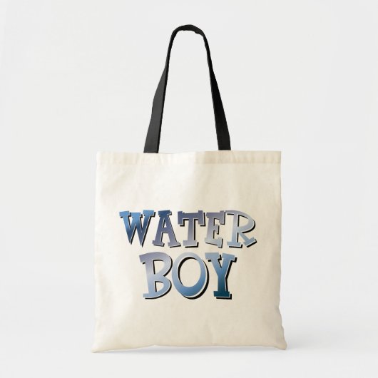 Waterjongen Tote Bag (Voorkant)