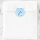 Waterkan Classic Ronde Sticker (Tas)