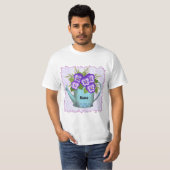 Waterkan Viooltje T-shirt (Voorkant volledig)