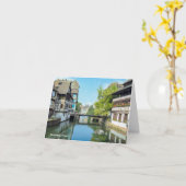 waterkanaal in Straatsburg Frankrijk Kaart (Gele Bloem)