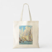 WATERKANT VAN DE HUDSON TOTE BAG (Achterkant)