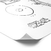 Waterkast - Toilet Patent Poster (Hoek)