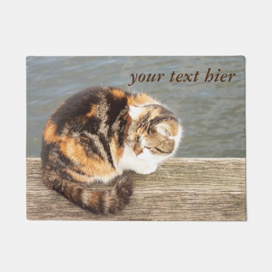 waterkatten deurmat (Voorkant)