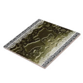 Waterkeramische Tegel Tegeltje (Zijkant)