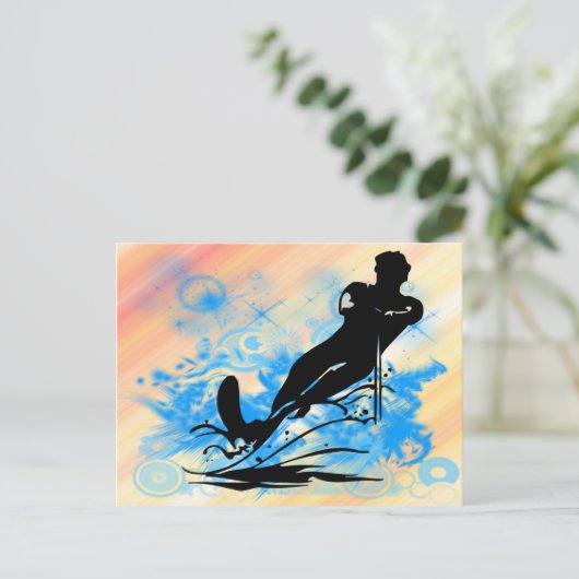 Waterkiemen Briefkaart (Staand voorkant)