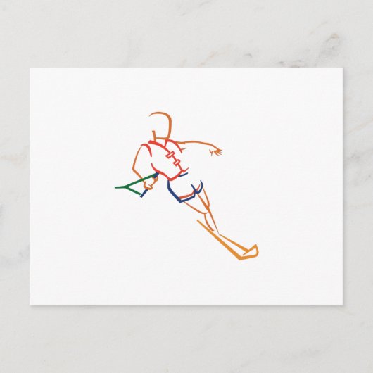 Waterkiemen Briefkaart (Voorkant)