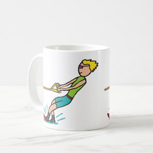 Waterkiemen Koffiemok (Voorkant links)