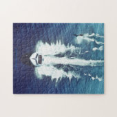 Waterkiemen op de rivier de Connecticut Legpuzzel (Horizontaal)