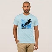 Waterkiemen T-shirt (Voorkant volledig)