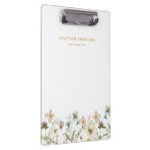 Waterkleur Bloem Klembord (Rechts)