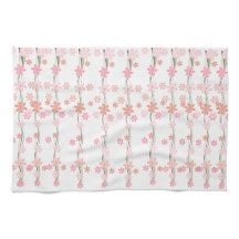 Waterkleur Bloemen Patroon Aangepaste Achtergrond