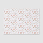 Waterkleur Bloemen Tissue Papier (Voorkant)