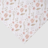 Waterkleur Bloemen Tissue Papier (Detail)