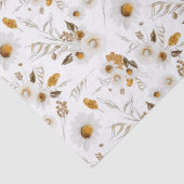 Waterkleur Bloemig Tissuepapier (Detail)