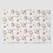 Waterkleur Bloemig Tissuepapier (Voorkant)