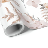 Waterkleur Bloemige Inpakpapier Vellen (Rol Hoek)