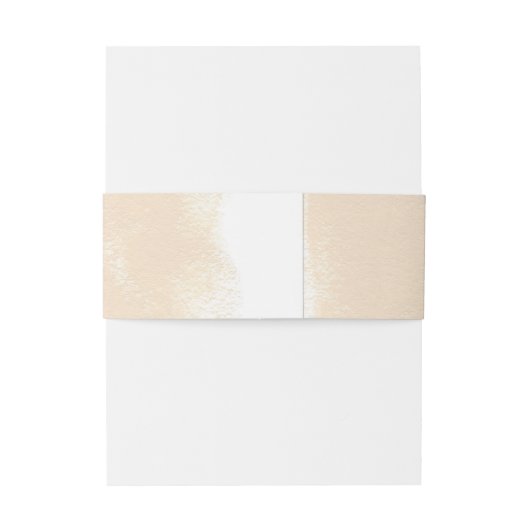 waterkleur botanisch monogram pastel Trouwen Uitnodigingen Wikkel (Achterkant Voorbeeld)