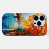 waterkleur Case-Mate iPhone case (Achterkant (horizontaal))