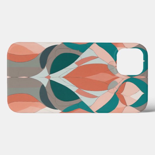 waterkleur Case-Mate iPhone case (Achterkant (horizontaal))
