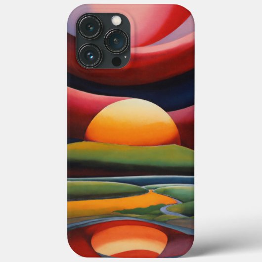 waterkleur Case-Mate iPhone case (Achterkant)