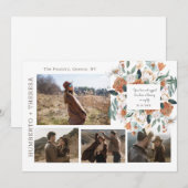 Waterkleur Clipart Photo Booth Strip Sjabloon (Voorkant / Achterkant)